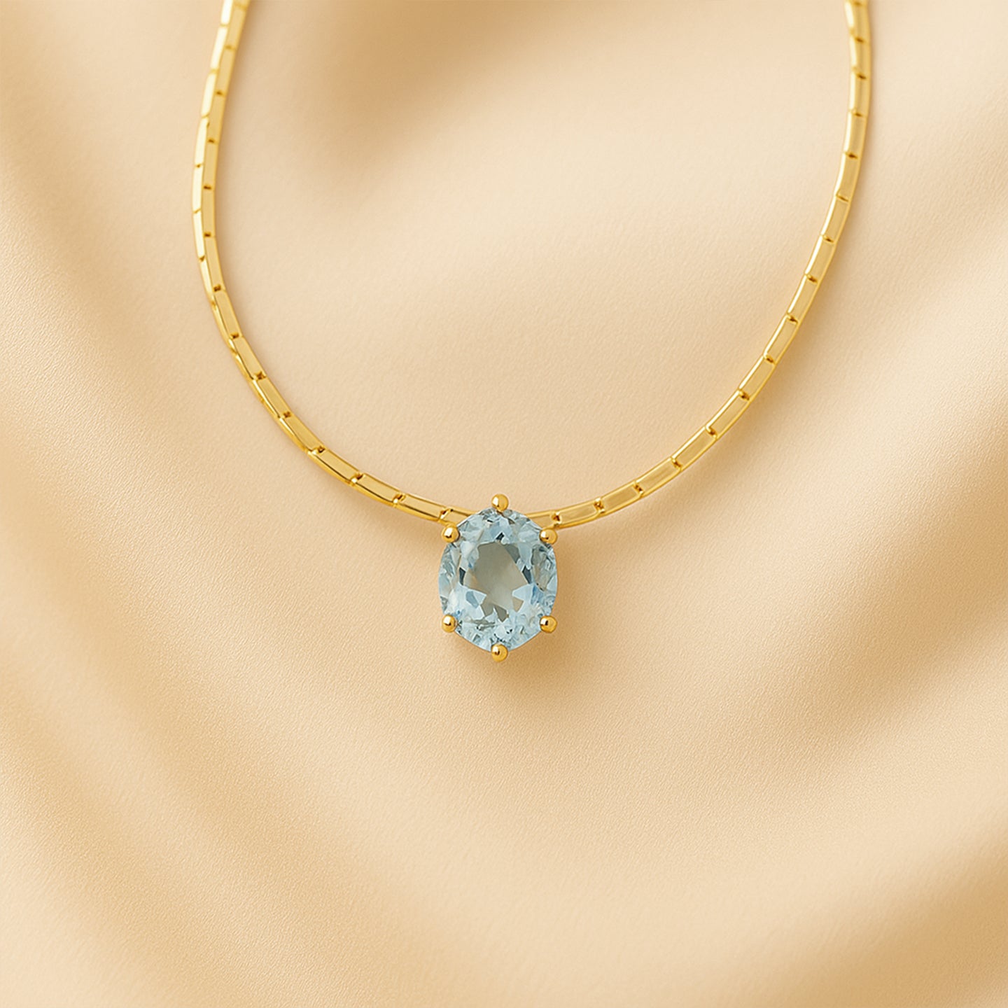 Zovorajewels Topaz necklace