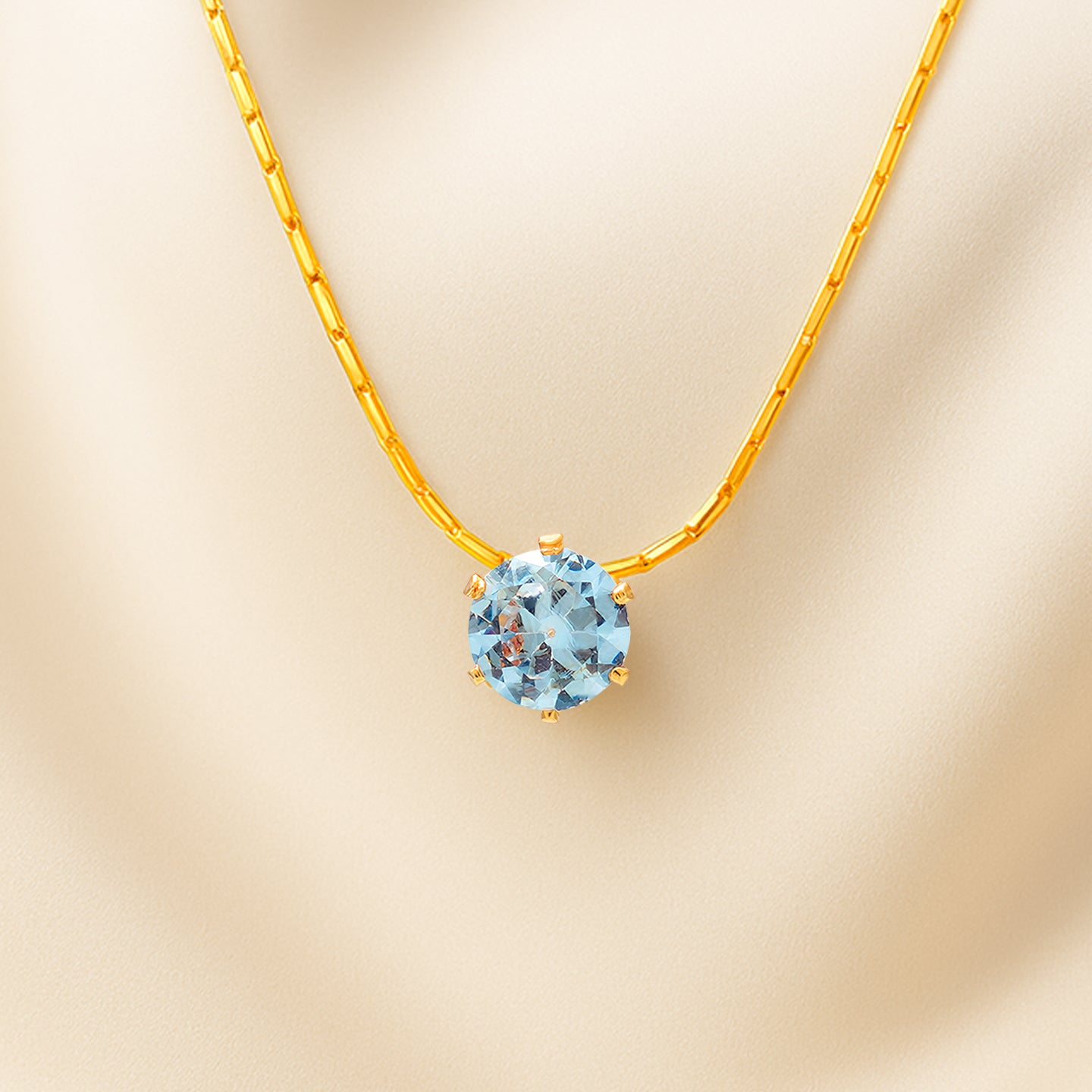 Zovorajewels Topaz necklace