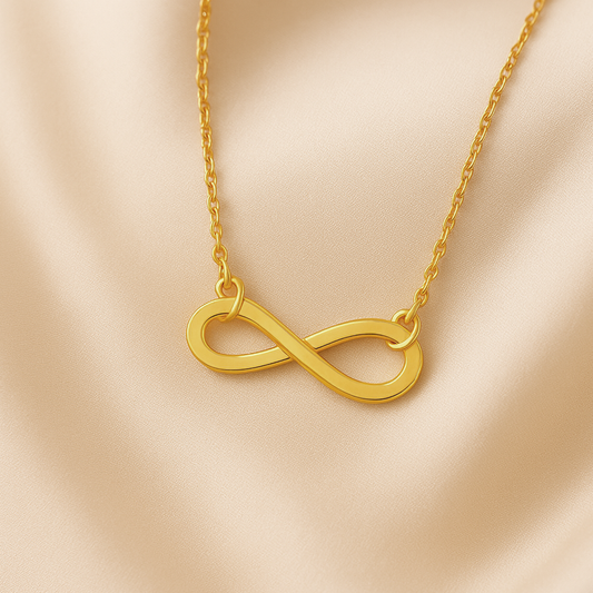 zovorza jewels Gold Plated Infinitey Pendant