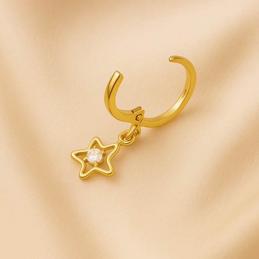 Zovora jewels Star Cartilage Mini  Earrings